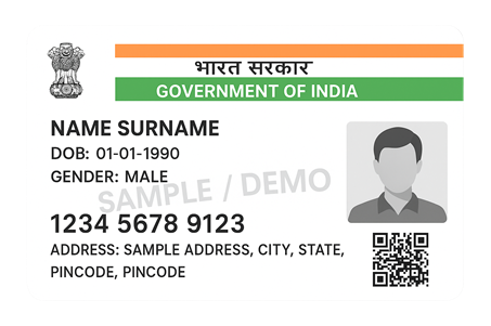 Aadhaar Card printing service by 
